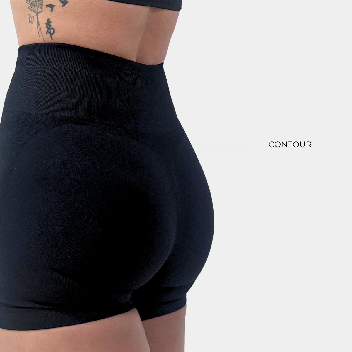 CoreFIT Seamless Shorts in Black