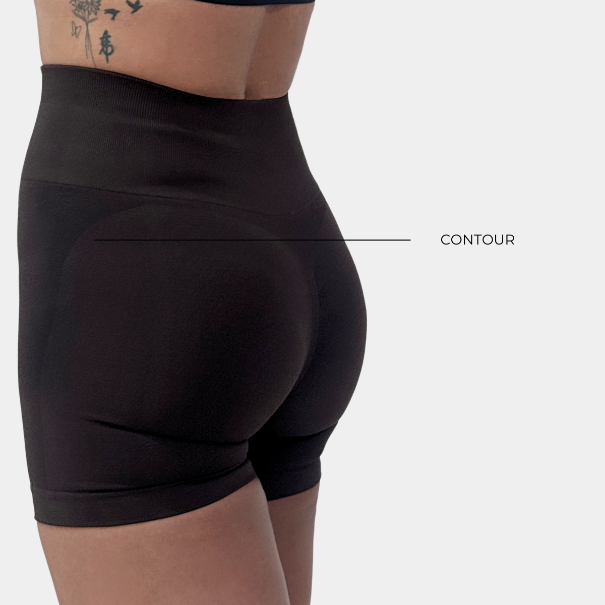 CoreFIT Seamless Shorts in Espresso