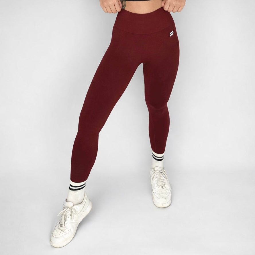 CoreFIT Seamless Leggings in Rouge