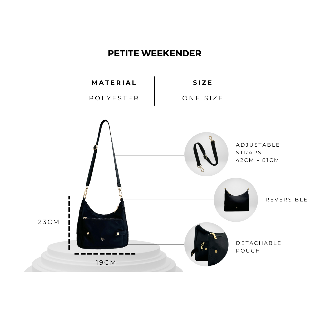 Weekender Petite Gym Bag