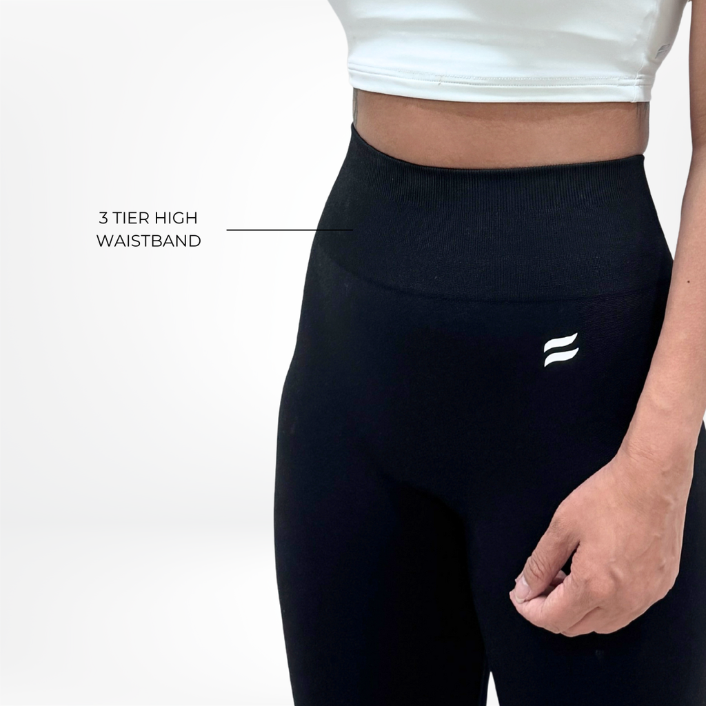 CoreFIT Seamless Leggings in Black