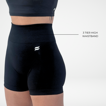 CoreFIT Seamless Shorts in Black