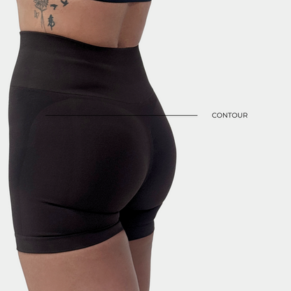 CoreFIT Seamless Shorts in Espresso