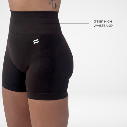 CoreFIT Seamless Shorts in Espresso