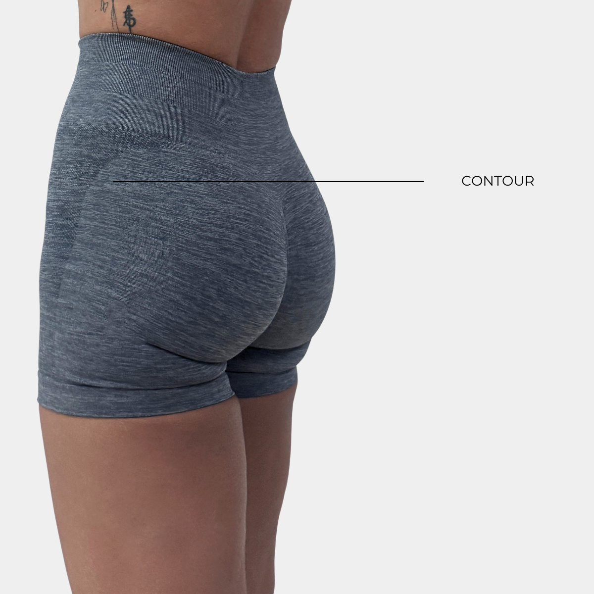 CoreFIT Seamless Shorts in Ash