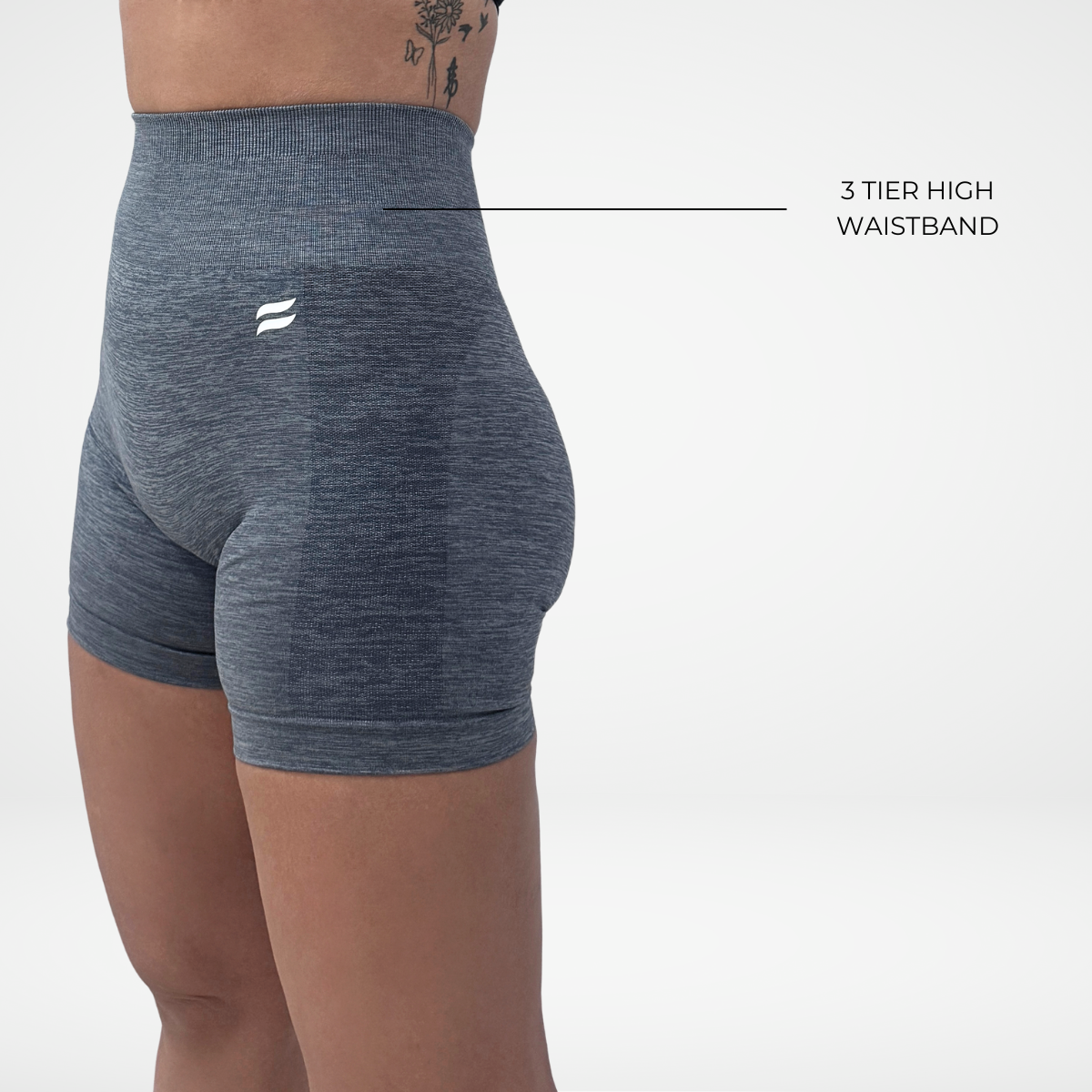 CoreFIT Seamless Shorts in Ash
