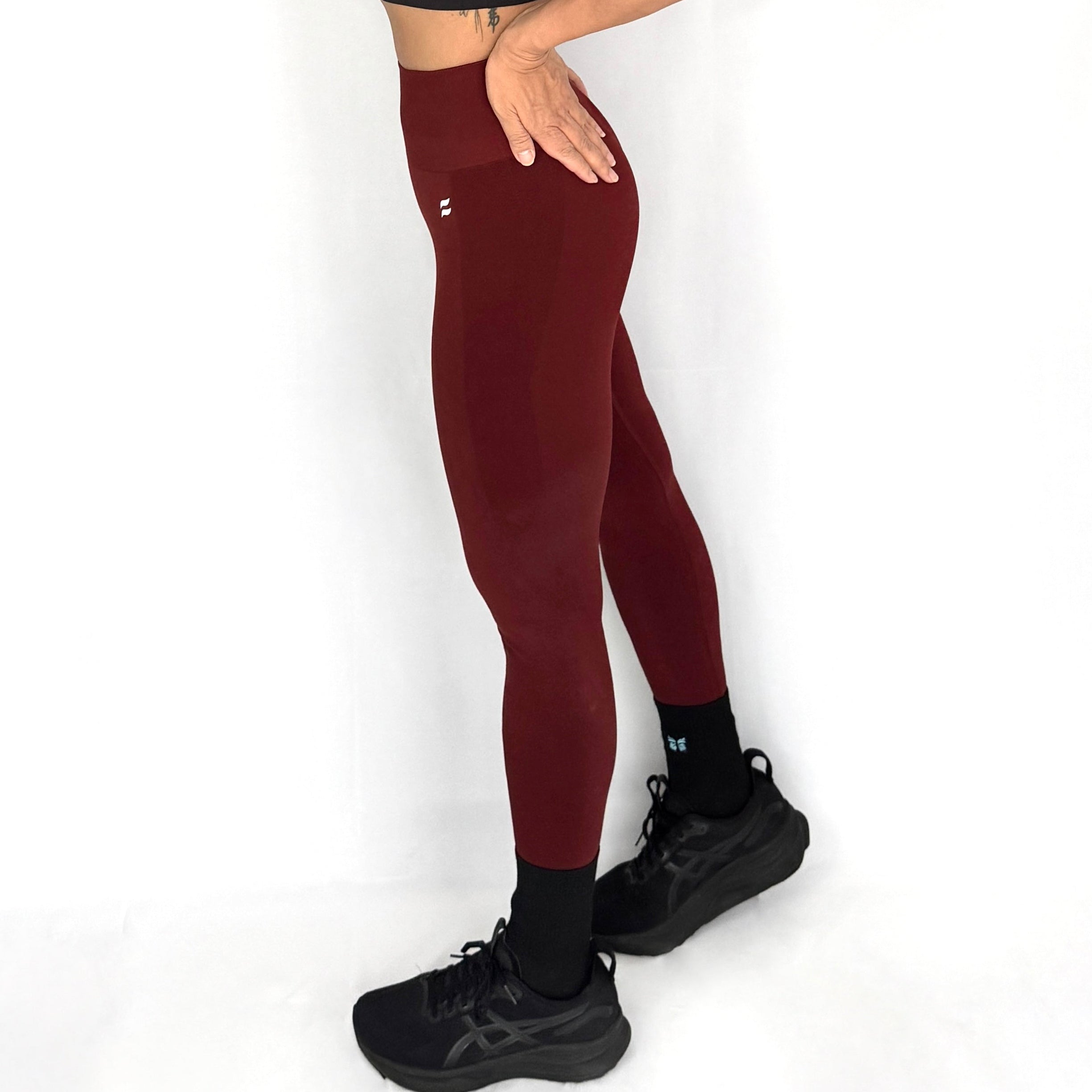 CoreFIT Seamless Leggings in Rouge