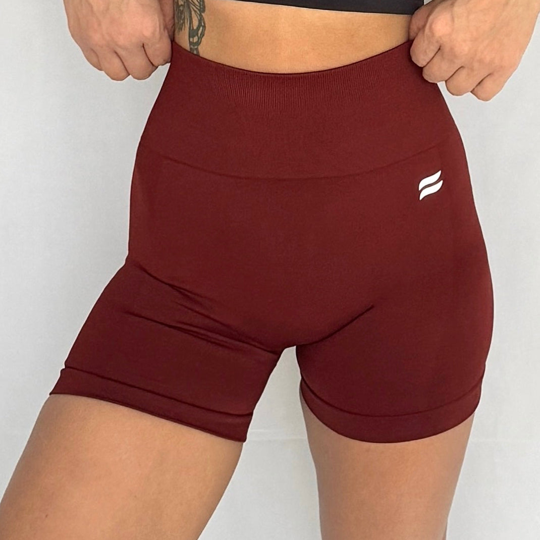 CoreFIT Seamless Shorts in Rouge