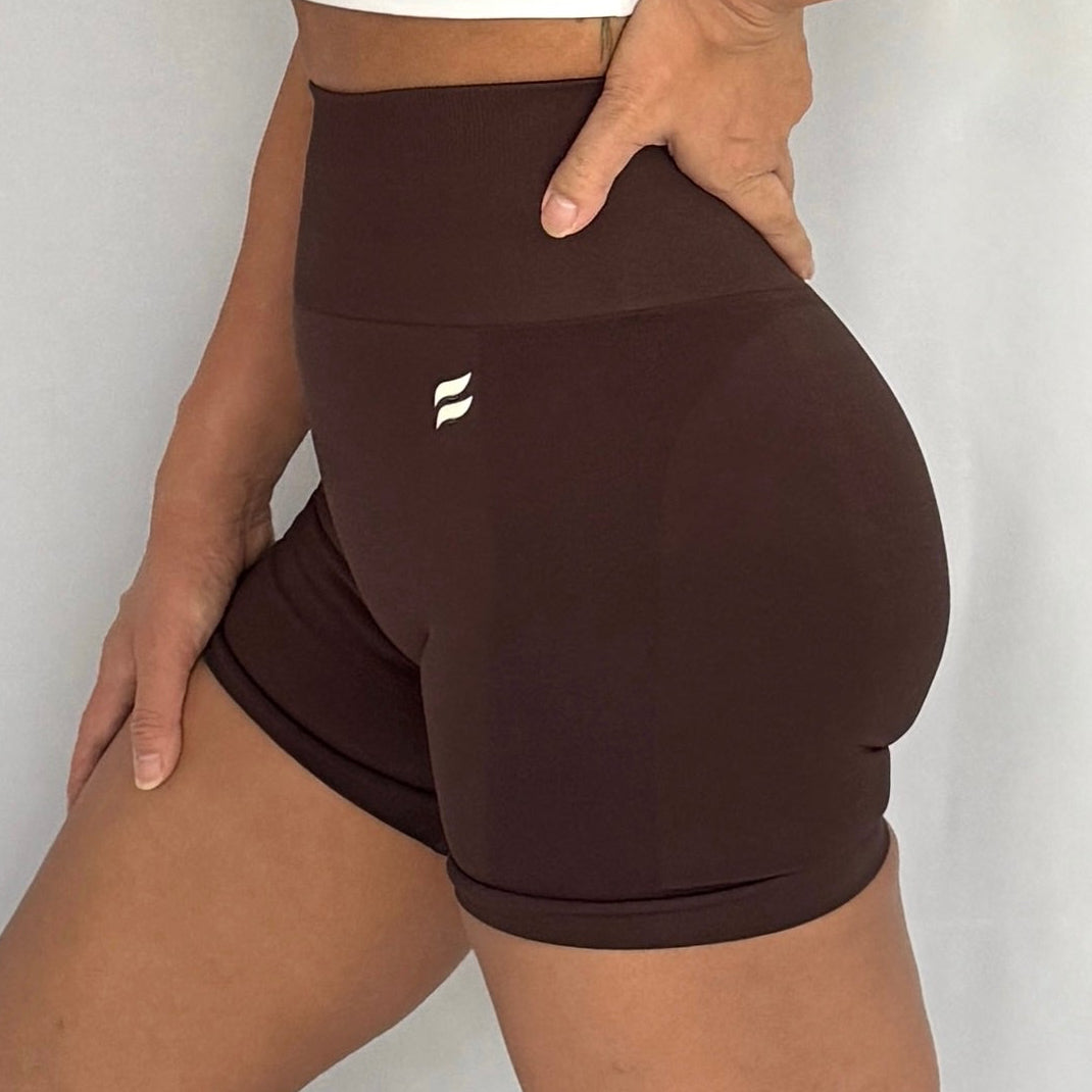 CoreFIT Seamless Shorts in Espresso
