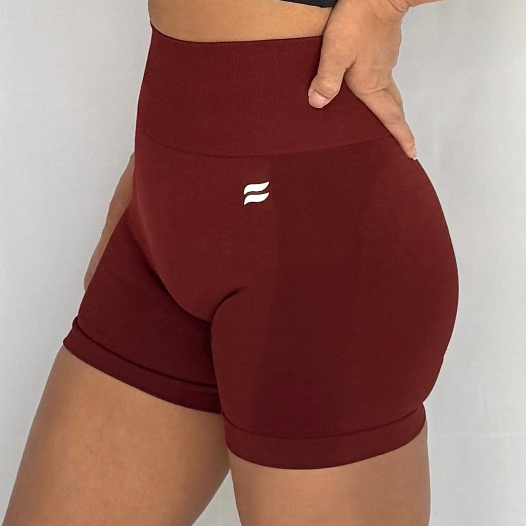 CoreFIT Seamless Shorts in Rouge