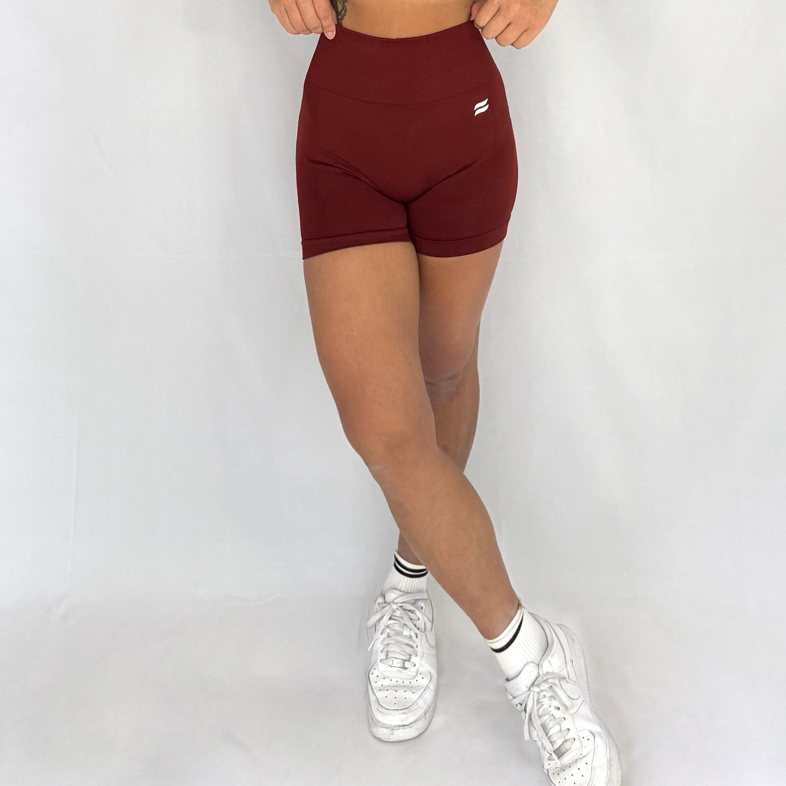 CoreFIT Seamless Shorts in Rouge