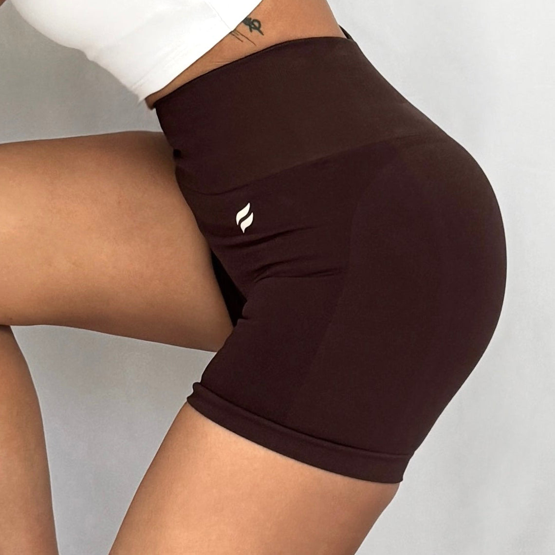 CoreFIT Seamless Shorts in Espresso