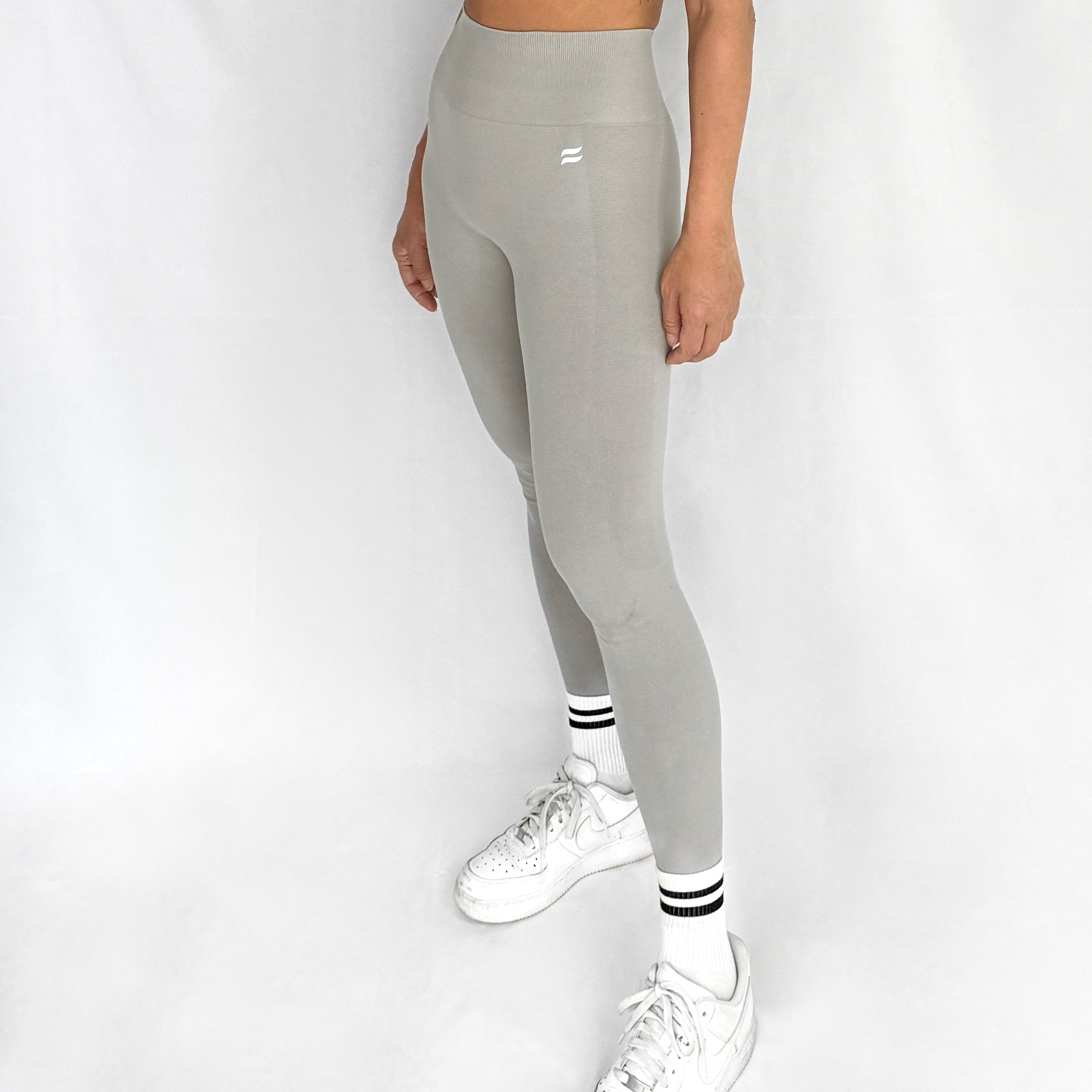 CoreFIT Seamless Leggings in Stone Grey